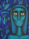 Mujer azul
